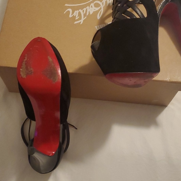 Carlota  160 veau vel/patent  authentic CL 38.5 - Picture 7 of 16